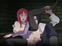 Famous Toons Facial: Sasuke and Karin play
