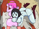 Princess Bubblegum Butt and Marceline's Mouth play